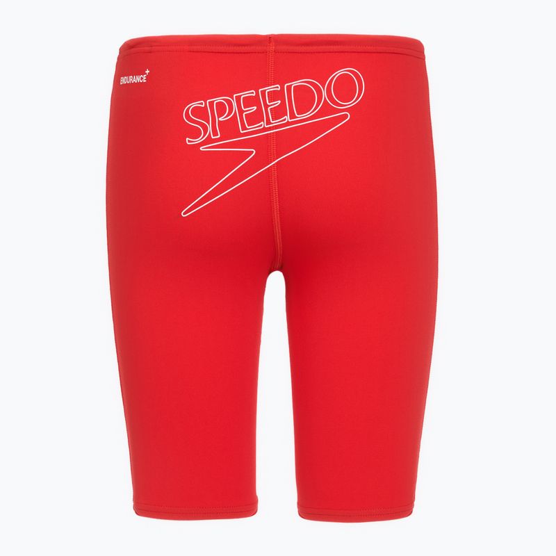 Jammer da nuoto per bambini Speedo Endurance+ Logo Jammer high risk red 2