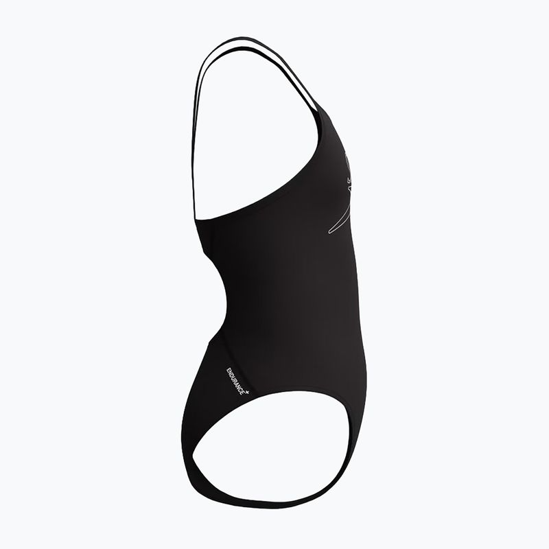 Costume da nuoto intero per bambini Speedo Endurance+ Logo Thinstrap anthracite 4