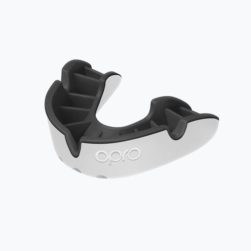 Protezione della mascella bianca Opro Silver 2