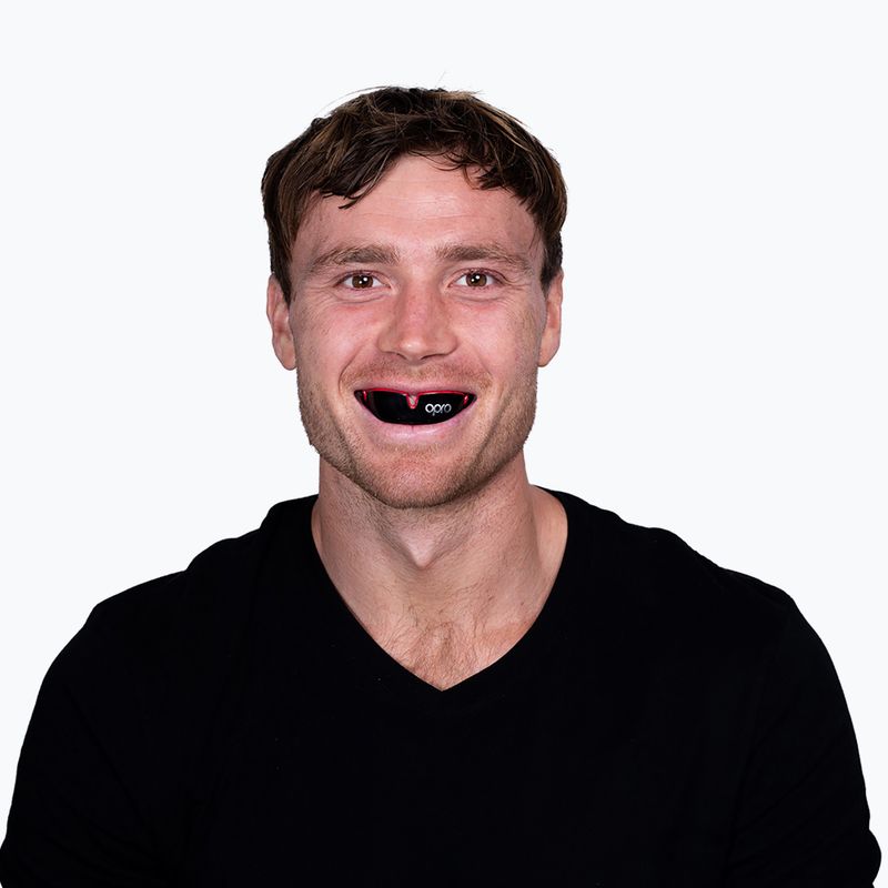 Paradenti Opro Silver GEN4 black/red 4