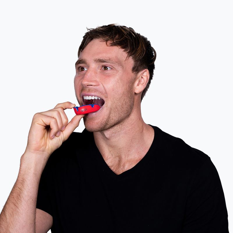 Paradenti Opro UFC Silver red 5