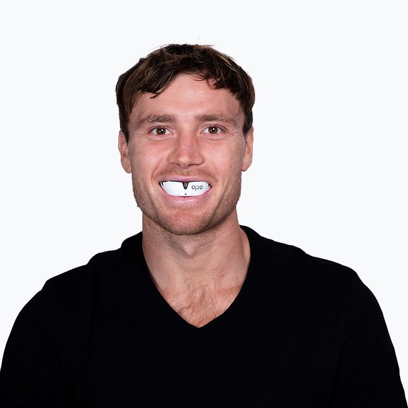 Paradenti Opro Silver black/white/white 4