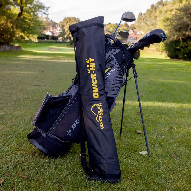 Rete da golf QuickPlay Quick-Hit 240 x 240 cm bianco/nero 9