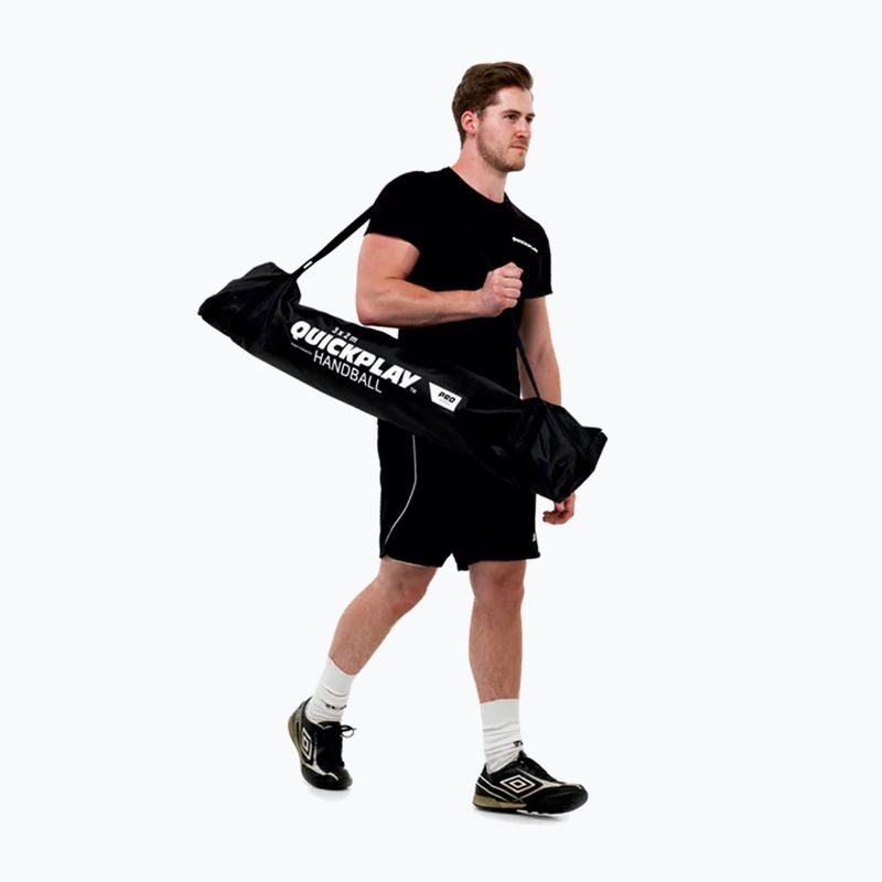 Porta da pallamano Quickplay 240 x 170 cm nero/bianco/rosso 2