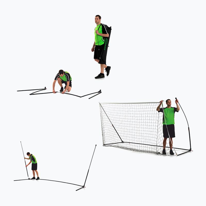 Porta da calcio Quickplay Kickster 500 x 200 cm nero/bianco 4