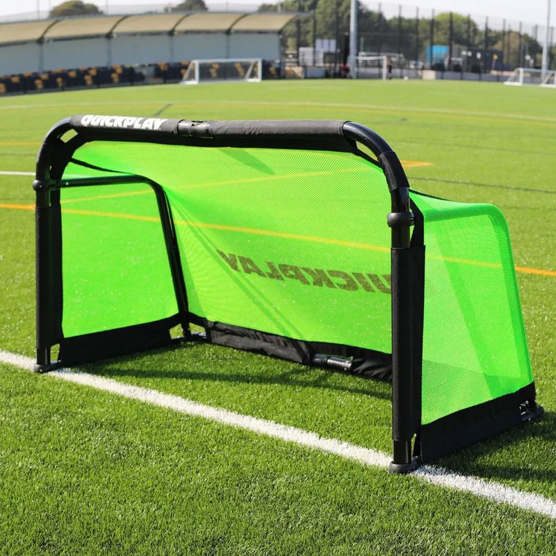 Porta da calcio Quickplay Pro Alu Training 180 x 120 cm nero/verde 2