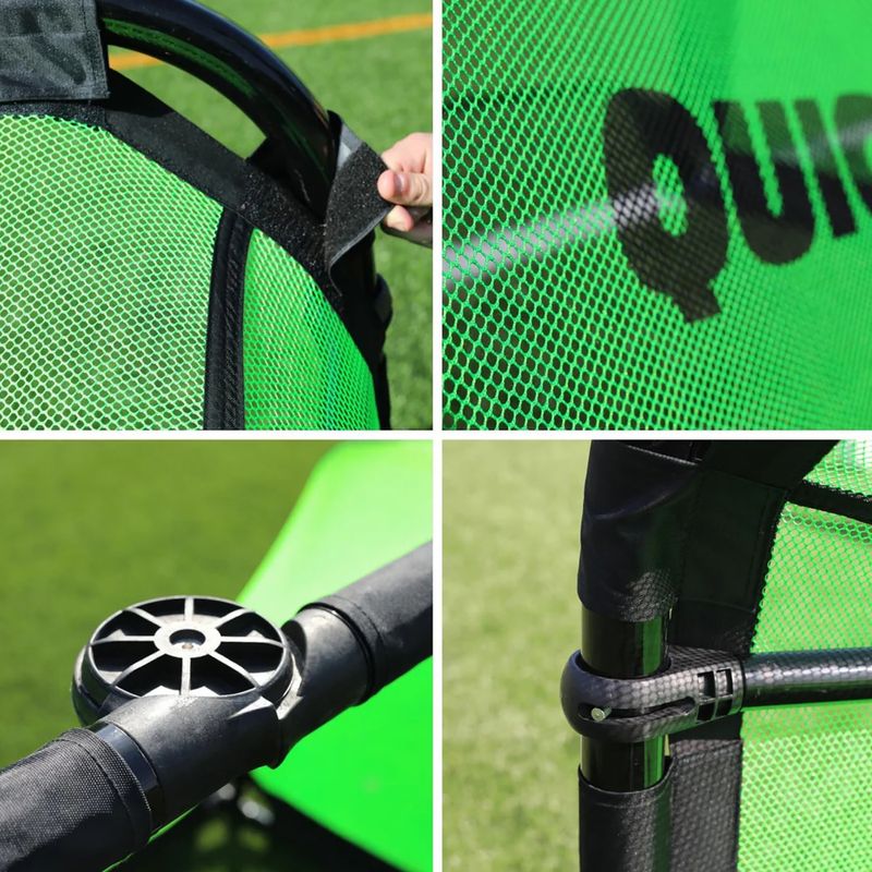 Porta da calcio Quickplay Pro Alu Training 180 x 120 cm nero/verde 9