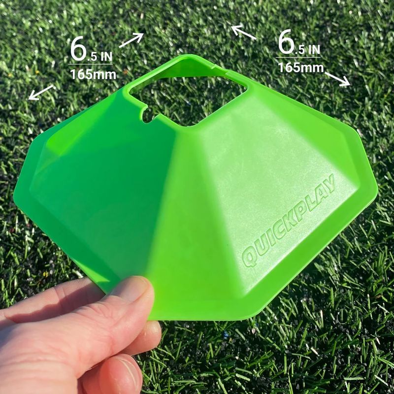 Coni da allenamento QuickPlay 20 pz. verde 5