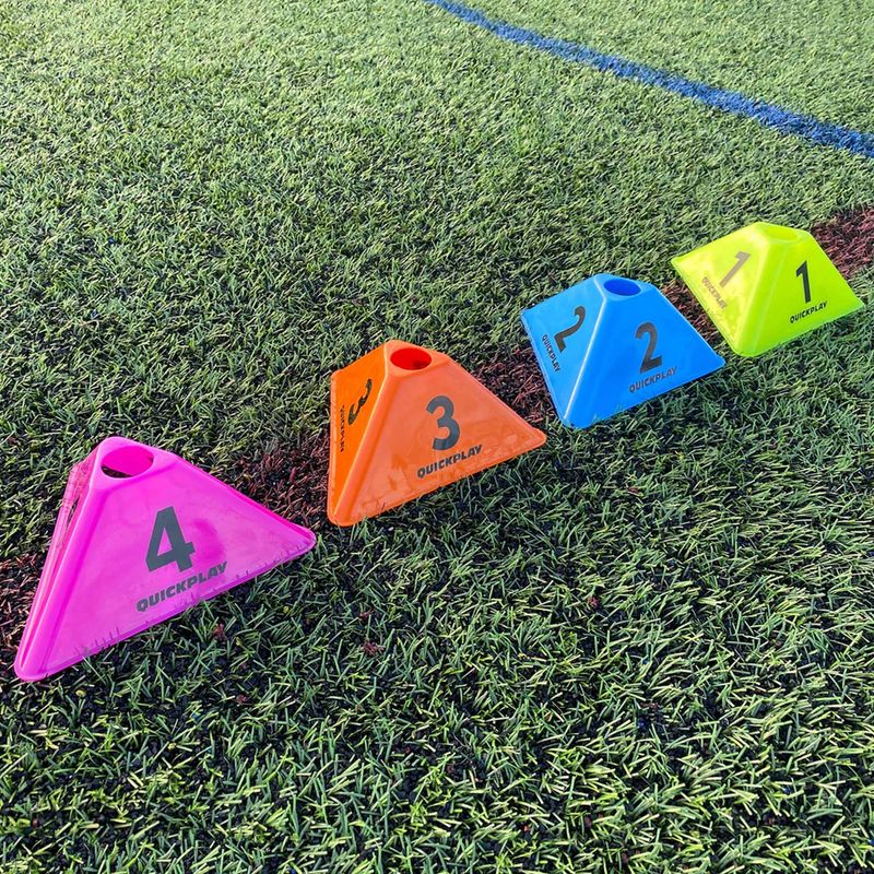 Coni cognitivi QuickPlay Coni multicolore per l'allenamento 2