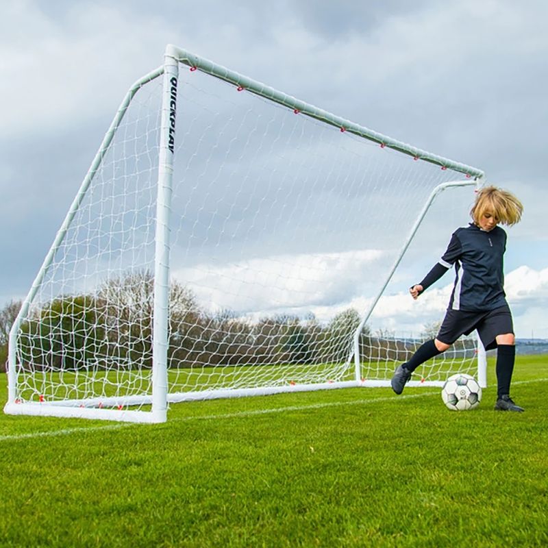 QuickPlay Q-Match Goal Porta da calcio 300 x 200 cm bianco/nero 4
