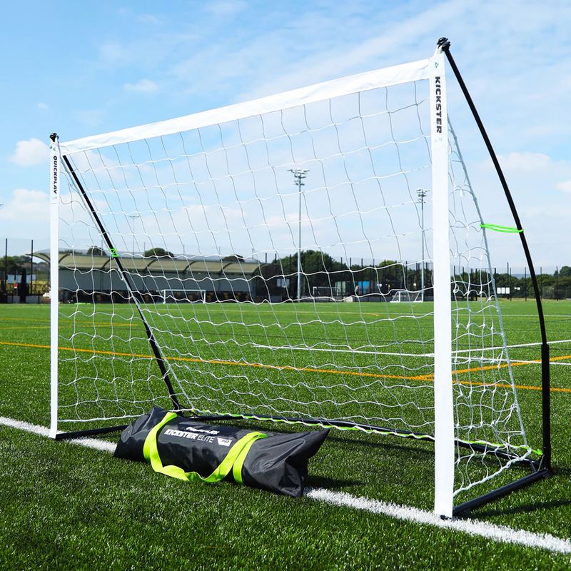 Porta da calcio QuickPlay Kickster Elite 240 x 150 cm nero/bianco 2