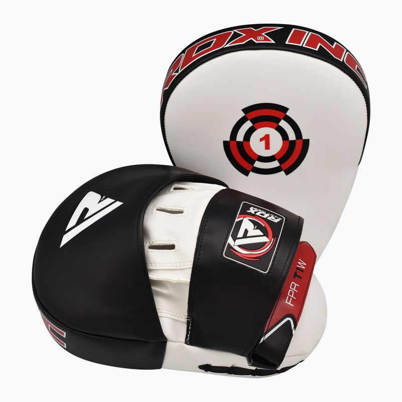 Dischi da allenamento RDX Focus Pad T1 bianco/nero