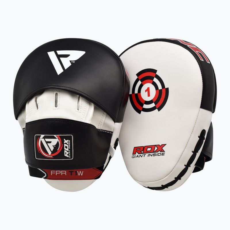 Dischi da allenamento RDX Focus Pad T1 bianco/nero 3