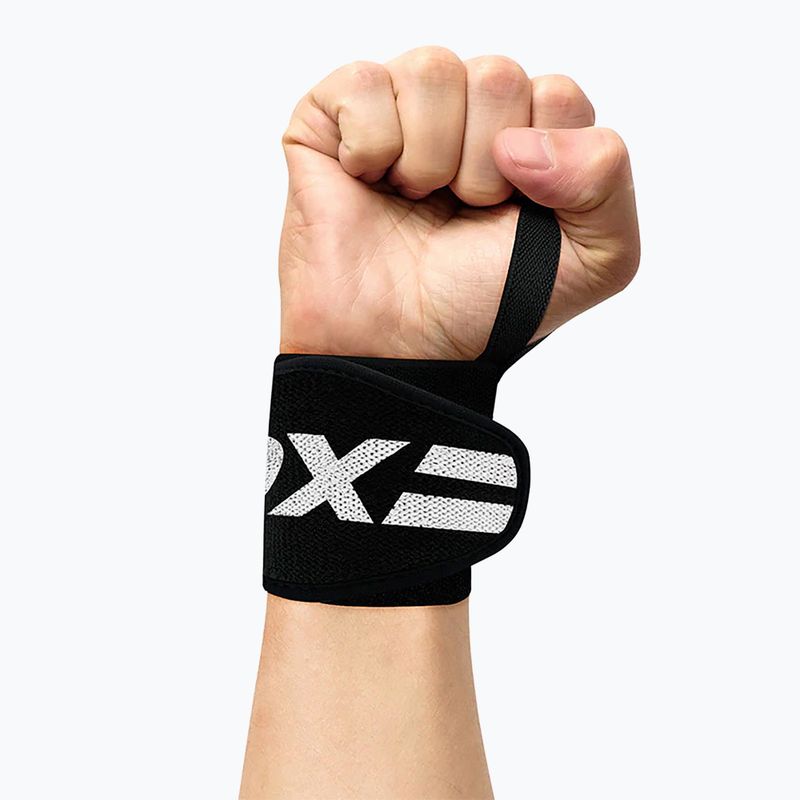 Tutore da polso RDX Gym Wrist Wrap Black Pro nero 6