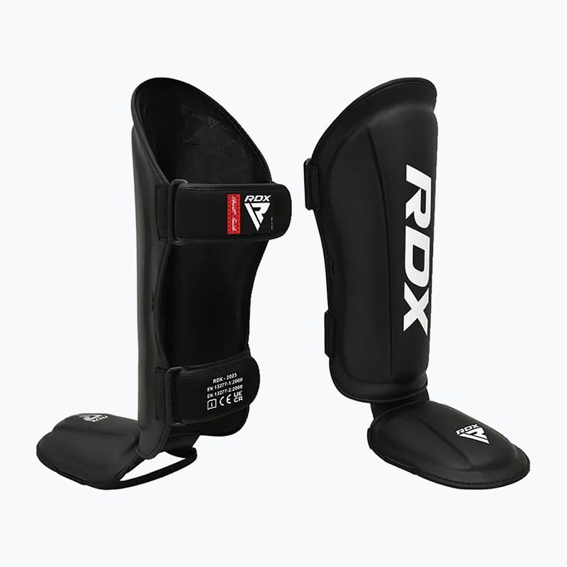RDX T1 Shin Instep Guards protezioni per tibia e piede nero 2
