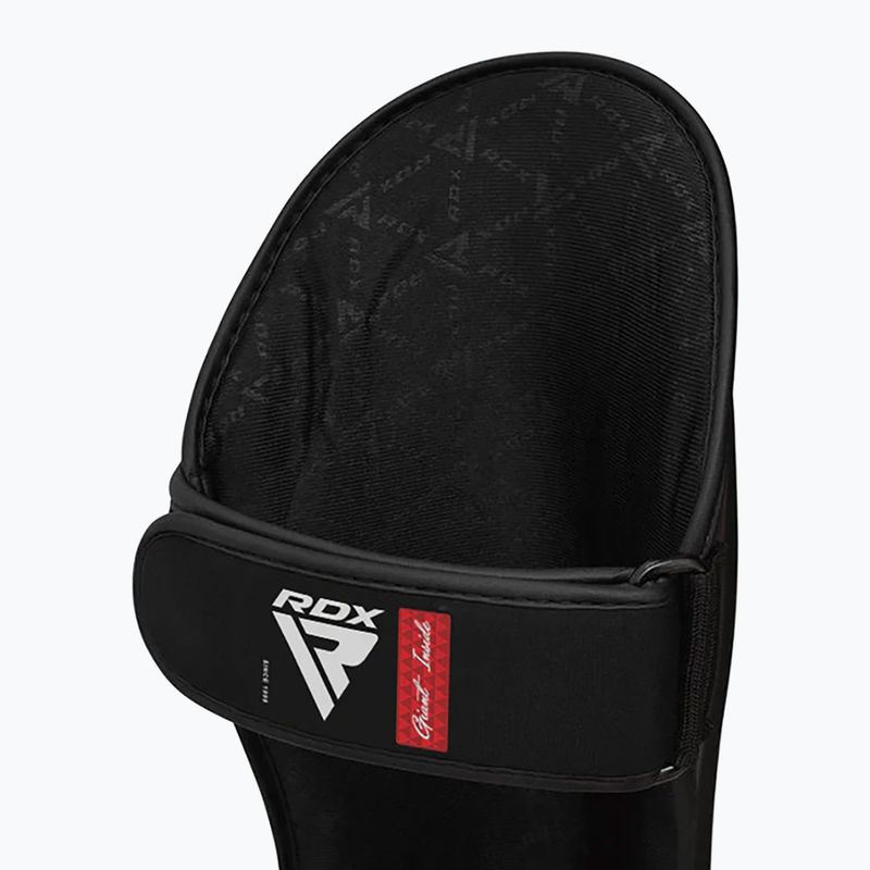RDX T1 Shin Instep Guards protezioni per tibia e piede nero 9