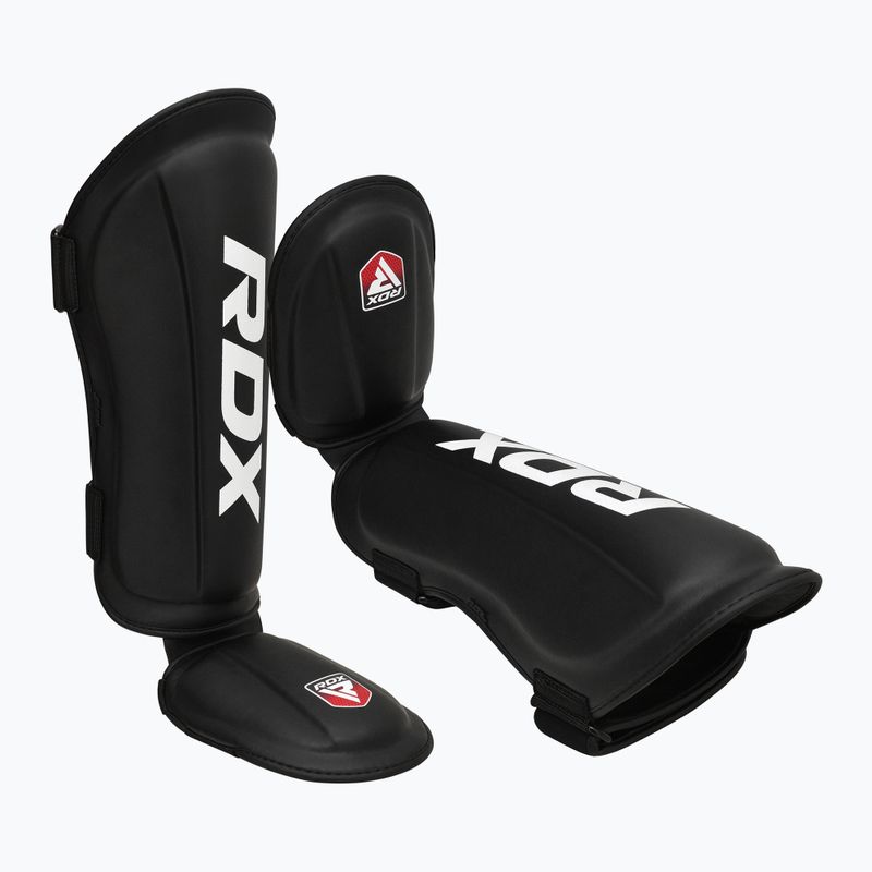 RDX T1 Shin Instep Guards protezioni per tibia e piede nero 3