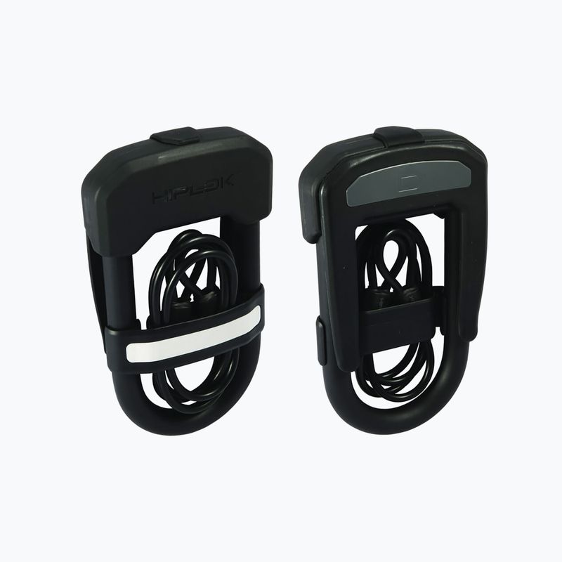 Lucchetto per bicicletta Hiplok DC nero