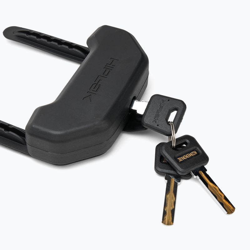 Lucchetto per bicicletta Hiplok E-DX nero 4