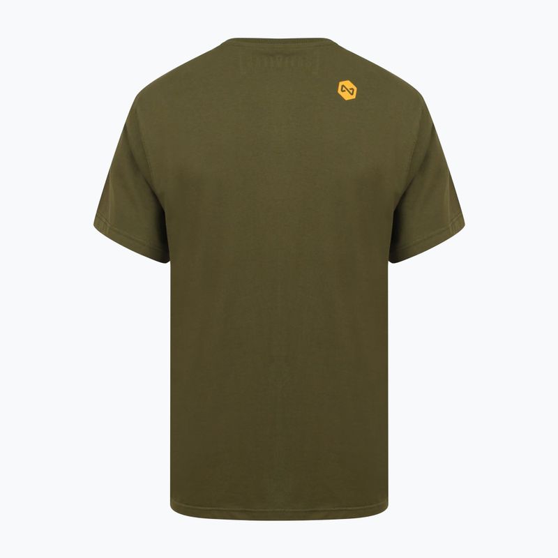 Camicia Navitas da uomo Stannart Shadow Tee verde 2