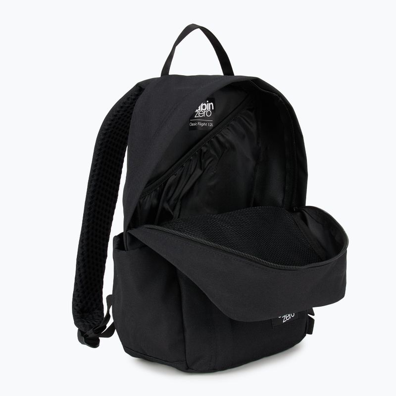 CabinZero Flight 12 l zaino urbano nero assoluto 4