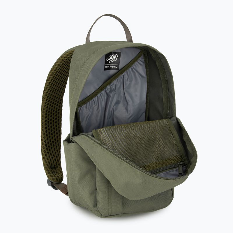 Zaino da viaggio CabinZero Flight 12 l georgian khaki 4