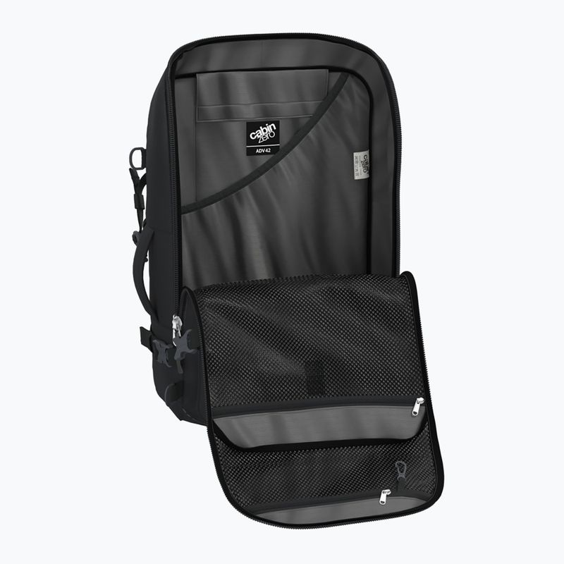 Zaino da viaggio CabinZero Adventure 42 l absolute black 8