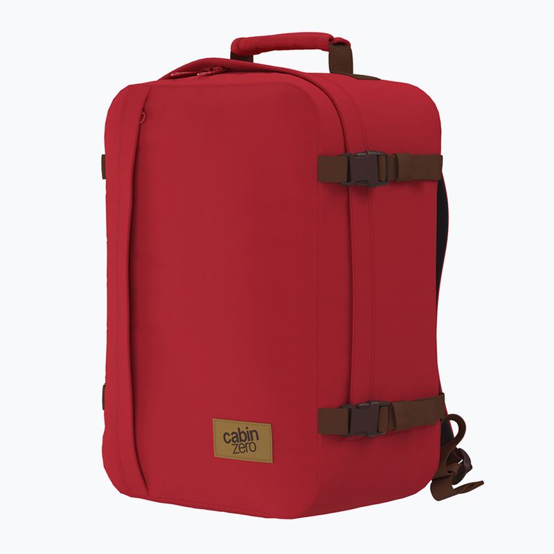 CabinZero Classic 36 l london red zaino da trekking 4