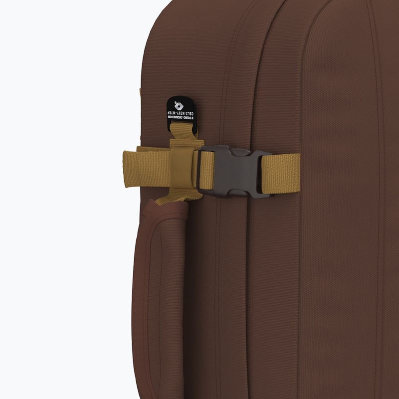 CabinZero Classic 44 l cioccolato belga zaino da trekking 10