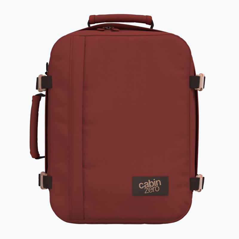 Zaino da trekking CabinZero Classic 28 l rosso sangria