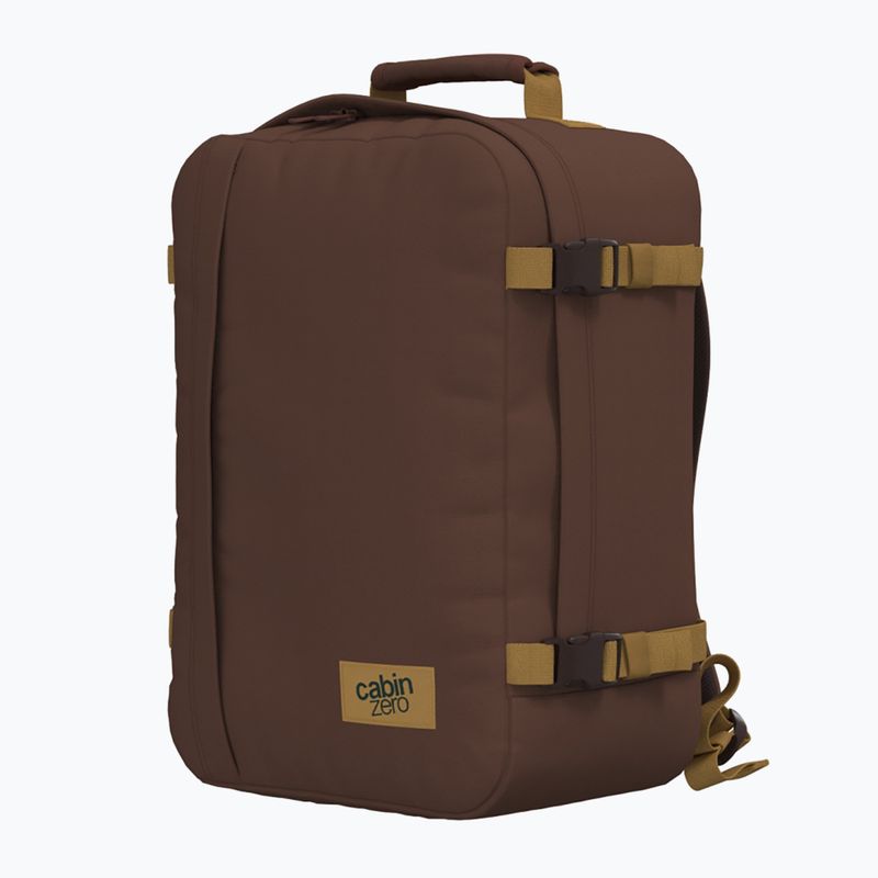 Zaino da trekking CabinZero Classic 36 l cioccolato belga 4