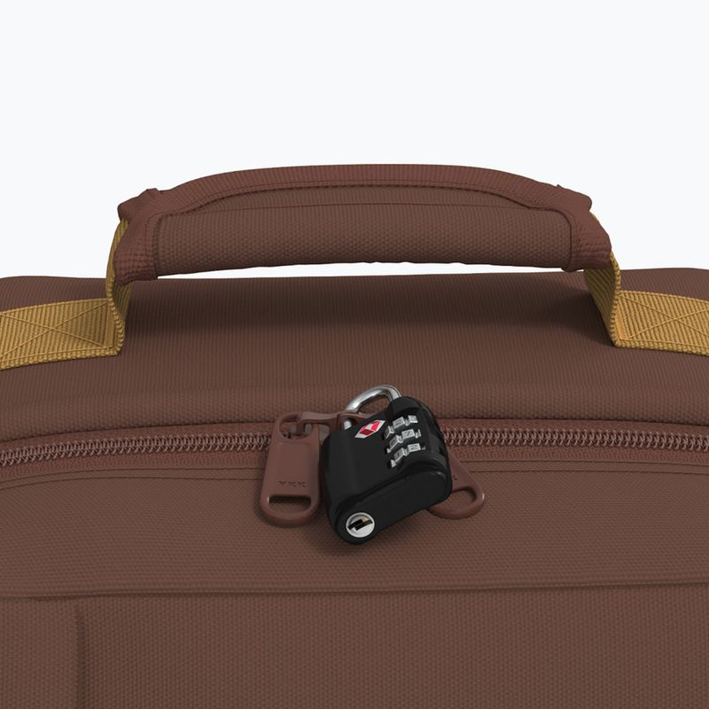 Zaino da trekking CabinZero Classic 36 l cioccolato belga 8