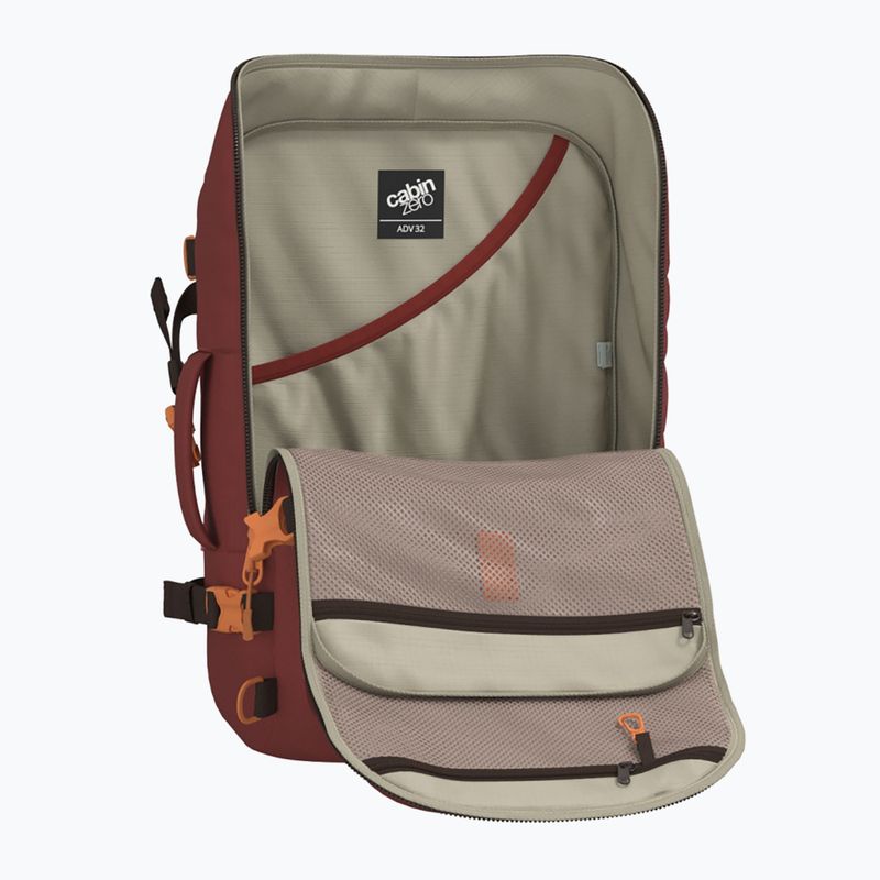 Zaino da trekking CabinZero Adventure 32 l rosso sangria 7