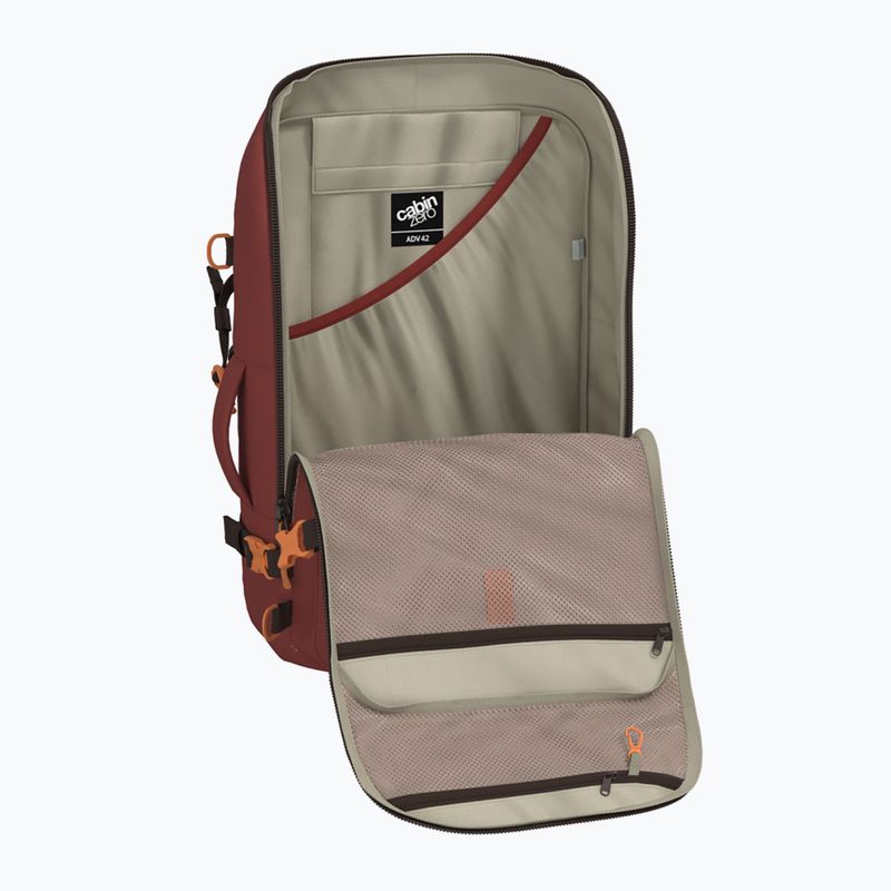 Zaino da viaggio CabinZero Adventure 42 l sangria red 8