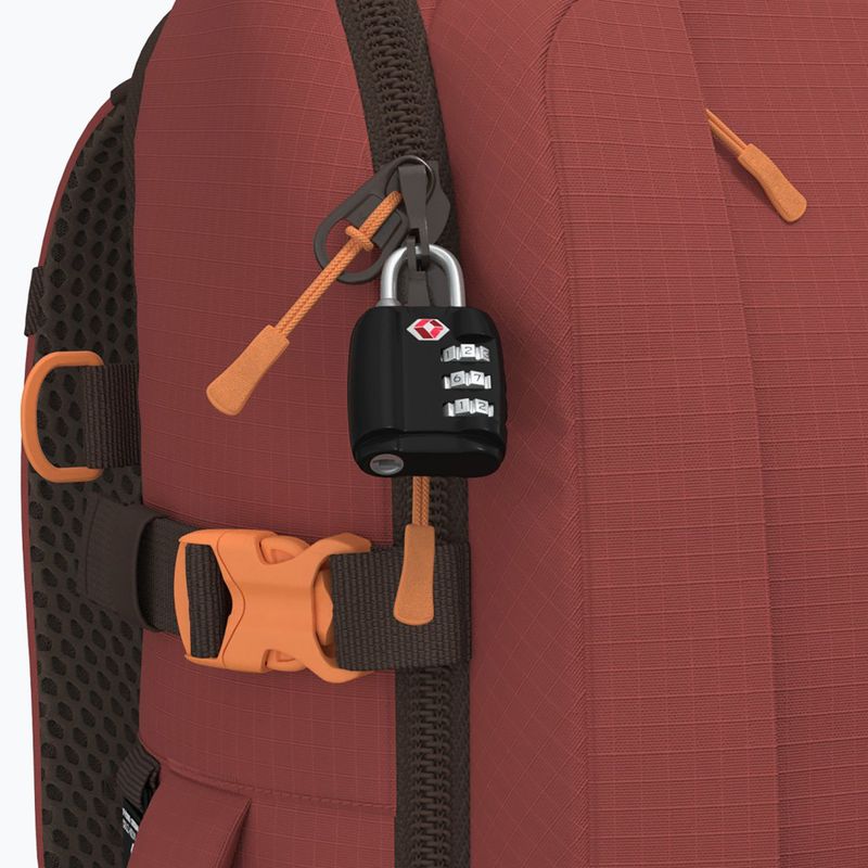 Zaino da trekking CabinZero Adventure 42 l rosso sangria 9