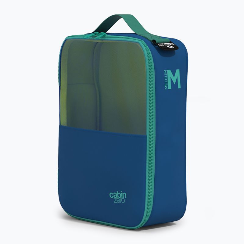 CabinZero Packing Cube Lux M organizzatore di viaggio blu capri 2