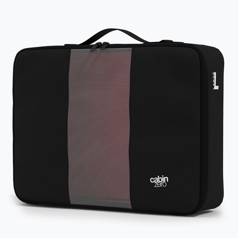 CabinZero Packing Cube Lux L organizzatore di viaggio nero assoluto 2