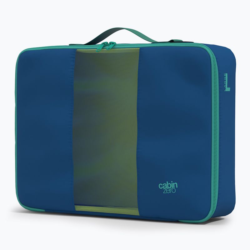 CabinZero Packing Cube Lux L organizzatore da viaggio blu capri 2