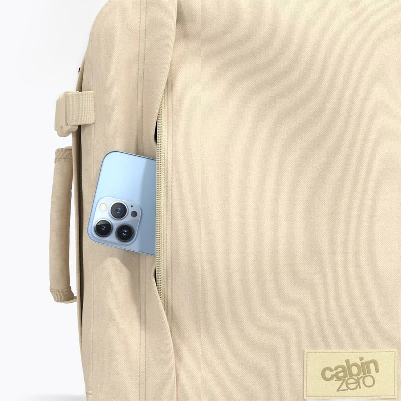 Zaino da trekking CabinZero Classic Tech 28 l shell white 11