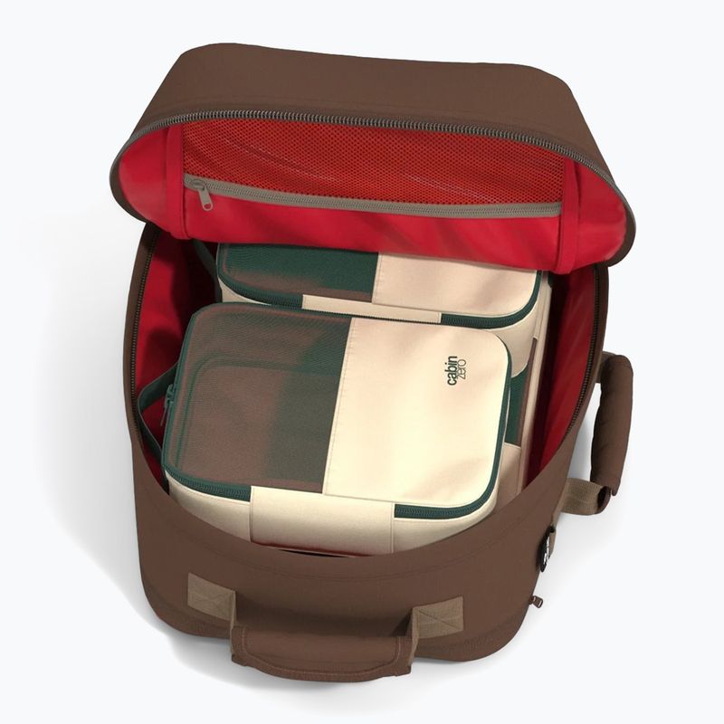 Zaino da trekking CabinZero Classic Tech 28 l redwood 11