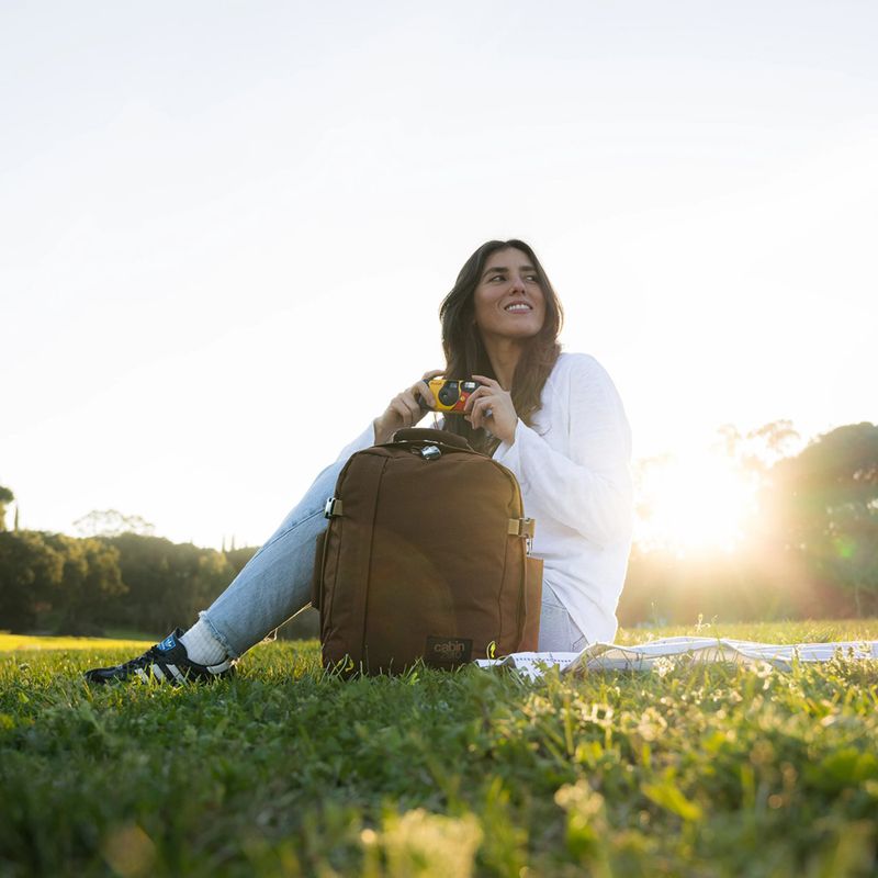 Zaino da trekking CabinZero Classic Tech 28 l redwood 20