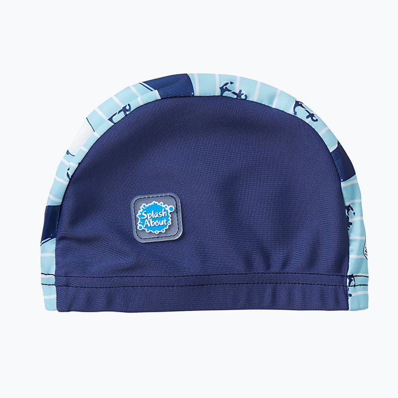Cuffia da bagno per bambini Splash About Arka Whales blu navy/blu 4