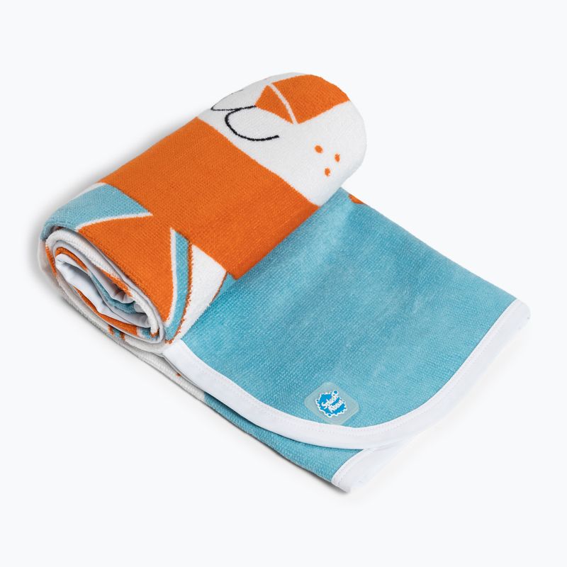 Asciugamano con cappuccio per bambini Splash About Noah's Ark blu 2