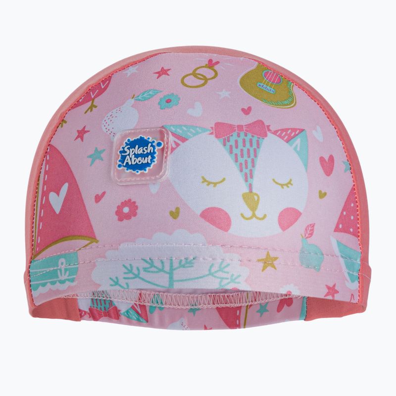 Cuffia da bagno per bambini Splash About Arka Gufo e gattino rosa