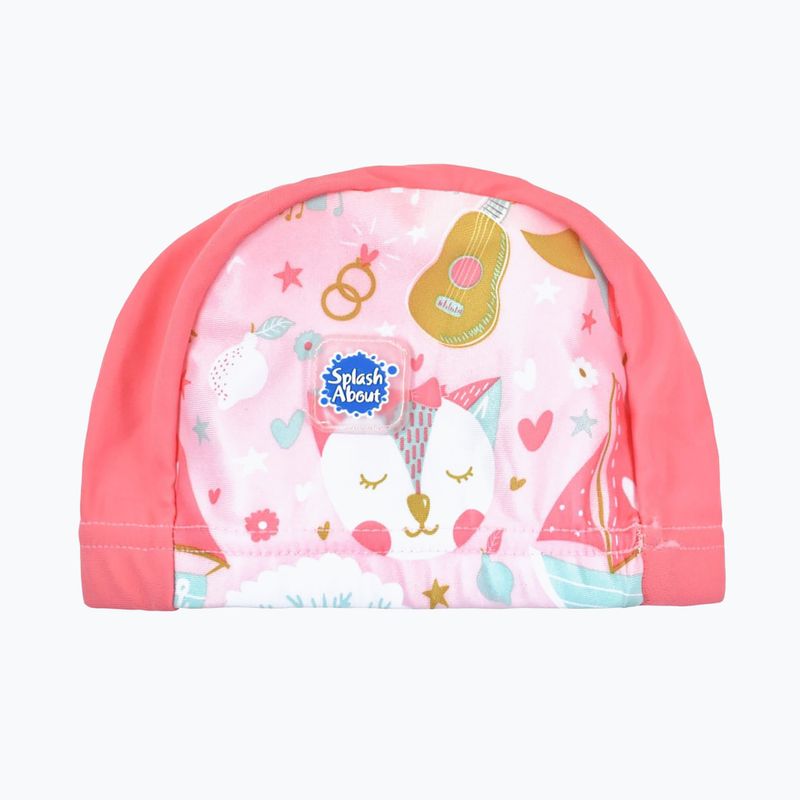Cuffia da bagno per bambini Splash About Arka Gufo e gattino rosa 4