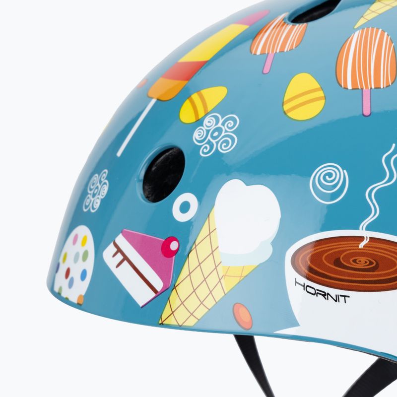 Casco da bici per bambini Hornit IceCream blu/multicolore 7