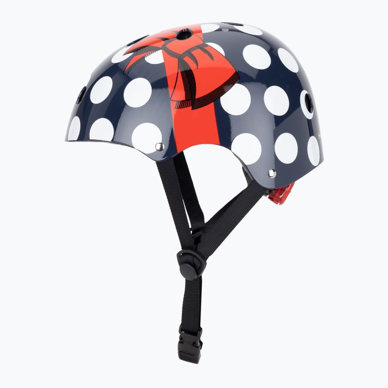 Casco da bici per bambini Hornit PolkaDot navy/bianco/rosso 3