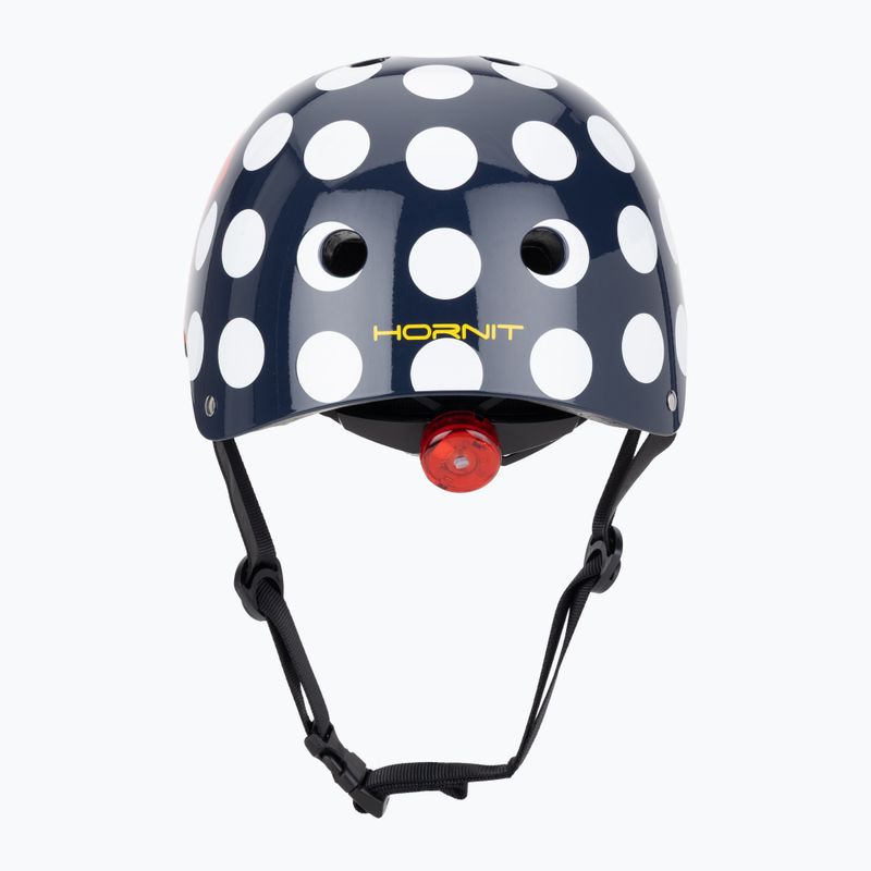 Casco da bici per bambini Hornit PolkaDot navy/bianco/rosso 4