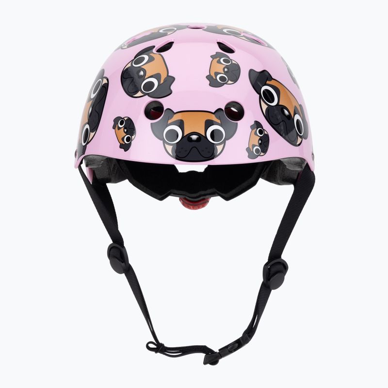 Casco da bici per bambini Hornit Pug rosa/marrone 2