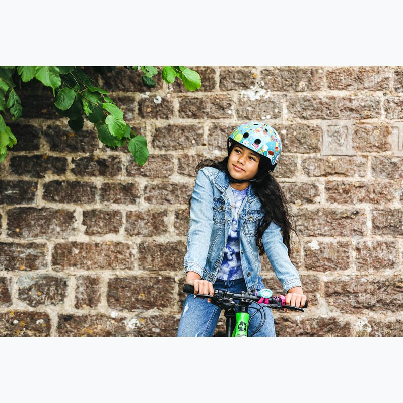 Casco da bici per bambini Hornit IceCream blu/multicolore 10